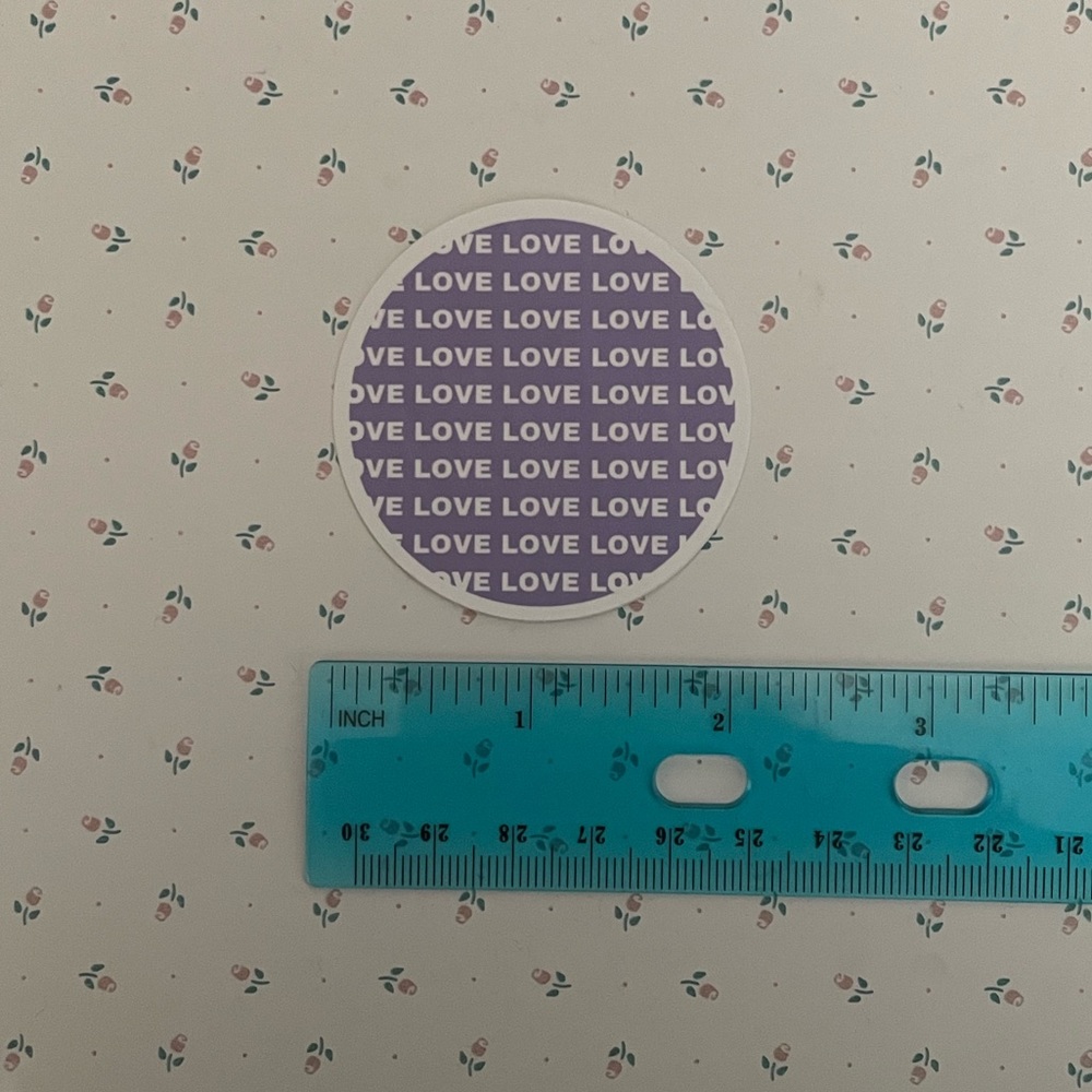 “LOVE” Sticker - Picture 2 of 2